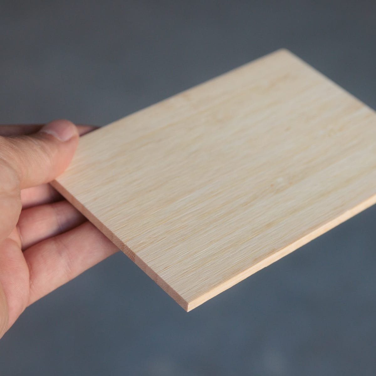 Starkfurnier Hochkantlamelle Naturhell 5mm, Einzelplatte – ab Lager Sollenau