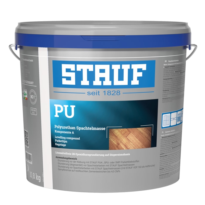 Stauf PU 2K Spachtelmasse 12,5kg Set