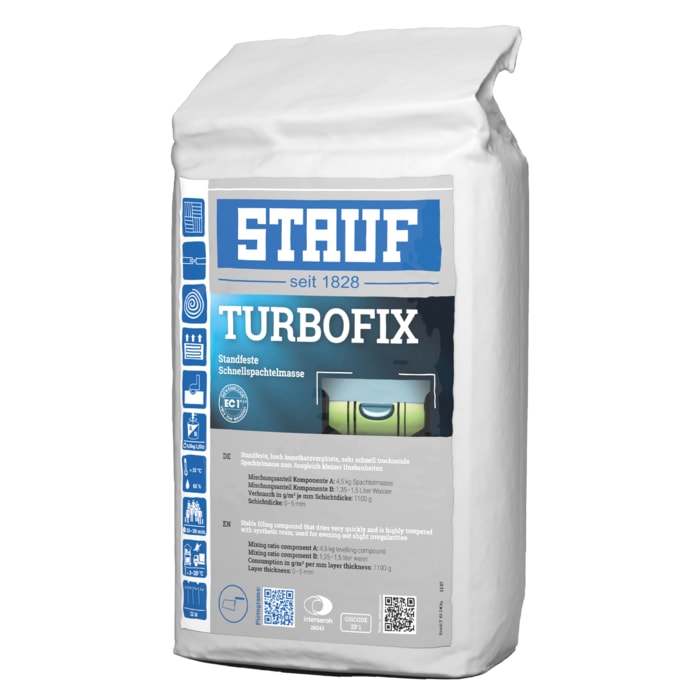 Stauf TURBOFIX Feinspachtelmasse 4,5kg