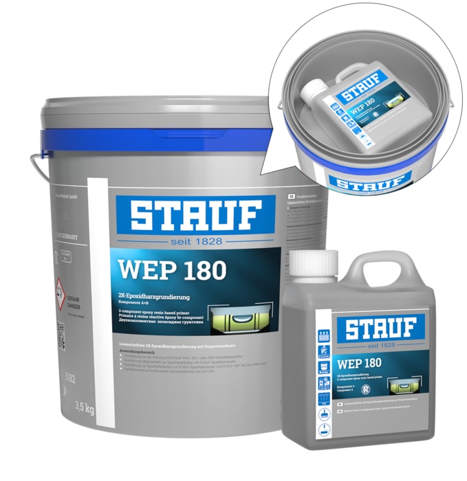 Stauf WEP-180 2K Epoxidharzgrundierung 3,5kg Set