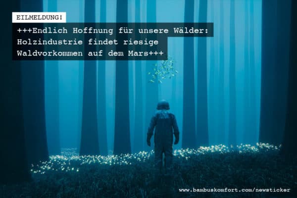 Holzindustrie Abholung Wälder Mars